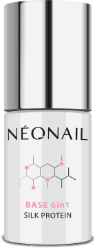 NEONAIL,baza pod lakier hybrydowy Silk Protein, 6w1,przód