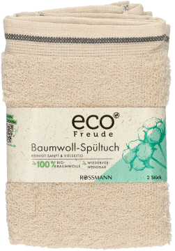 ECO FREUDE,ściereczka bawełniana,przód