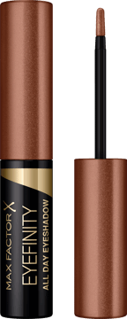 MAX FACTOR,cień do powiek w płynie, nr 04 Teasing Bronze,kompozycja-1