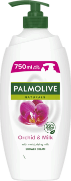 PALMOLIVE,żel pod prysznic Czarna Orchidea, pompka,przód