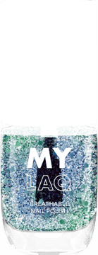 MYLAQ,lakier do paznokci oddychający, My Bright Bergen,przód