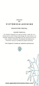 VICTORIO & LUCCHINO,woda toaletowa dla kobiet,tył