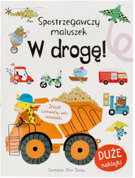 DRESSLER,książeczka edukacyjna dla dzieci W drogę!,przód