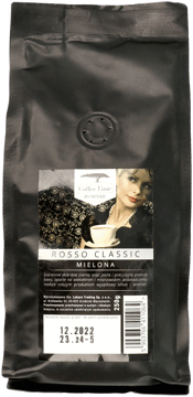 COFFE TIME BY ROSSO,kawa mielona Classic,przód