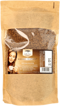 COFFE TIME BY ROSSO,kawa liofilizowana, 100% kawy naturalnej, instant,przód