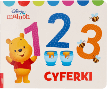 AMEET,książeczka dla dzieci, 123 Cyferki,przód