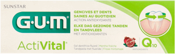 GUM,pasta do zębów zabezpieczająca,przód