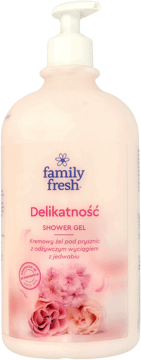 FAMILY FRESH,żel pod prysznic, Delikatność,przód