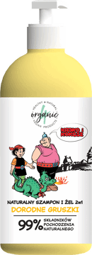 4ORGANIC,szampon i żel naturalny, 2w1,przód