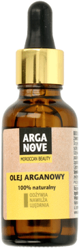 ARGANOVE,olej arganowy odżywiający, nawilżający, ujędrniający, 100% naturalny,przód