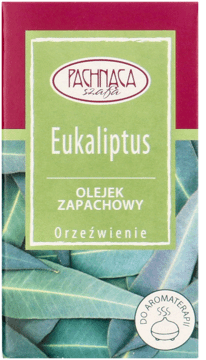 PACHNĄCA SZAFA,orzeźwiający olejek zapachowy, eukaliptus,przód