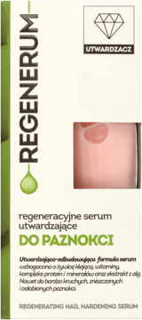 REGENERUM,regeneracyjne serum utwardzające do paznokci,przód