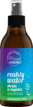 ONLYBIO,reaktywator skrętu w mgiełce mgiełce, stylizacja fal i loków,przód