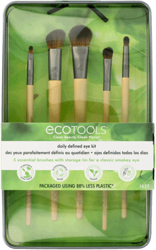 ECOTOOLS,zestaw pędzli do makijażu do oczu,przód