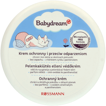 BABYDREAM,krem na odparzenia ochronny, bezzapachowy,przód