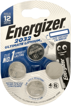 ENERGIZER,baterie lithium CR2032,przód