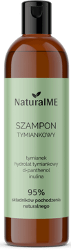 NATURALME,szampon do włosów tymiankowy,przód