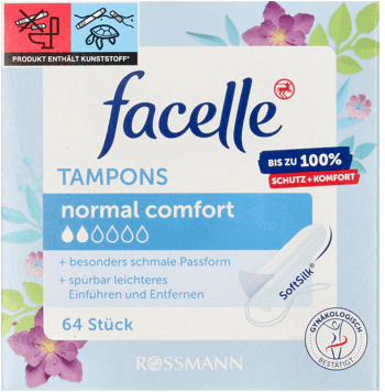 FACELLE,tampony higieniczne Normal Comfort,przód