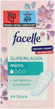 FACELLE,wkładki higieniczne String White,przód