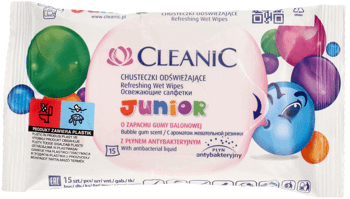 Dot Straighten Phalanx CLEANIC, Junior, chusteczki odświeżające z płynem antybakteryjnym, o zapachu gumy balonowej, 15 szt. | Drogeria Rossmann.pl Dot Straighten Phalanx CLEANIC, Junior, chusteczki odświeżające z płynem antybakteryjnym, o zapachu gumy balonowej, 15 szt. | Drogeria Rossmann.pl