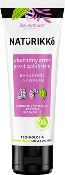 NATÜRIKKÉ,krem do twarzy aksamitny, bakuchiol + skwalan, na noc,kompozycja-1