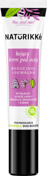 NATÜRIKKÉ,krem pod oczy kojący, bakuchiol + skwalan,kompozycja-1