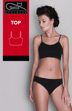 GATTA,top damski nude L,przód