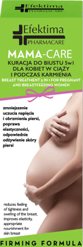 EFEKTIMA,kuracja do biustu 5w1 dla kobiet w ciąży i podczas karmienia,przód