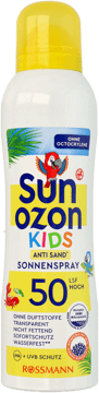 SUNOZON,spray przeciwsłoneczny dla dzieci,przód
