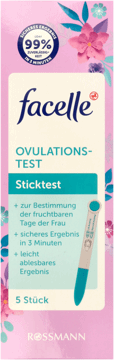 FACELLE,test owulacyjny słupkowy, do użytku domowego,przód