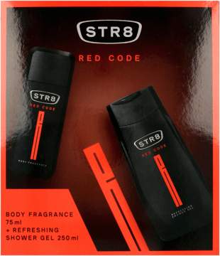 STR8,dezodorant zapachowy 75 ml + żel pod prysznic 250 ml,przód