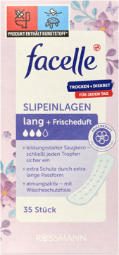 FACELLE,wkładki higieniczne długie,przód