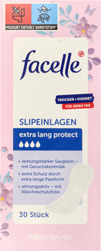 FACELLE,wkładki higieniczne Extra Lang Protect,przód