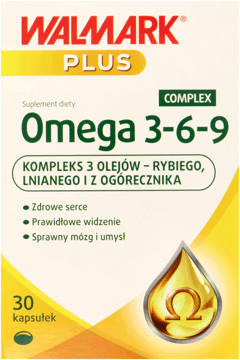 WALMARK,Omega- 3- 6- 9 suplement diety,przód