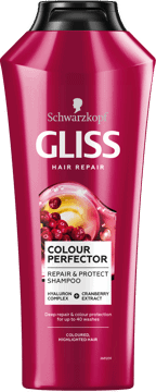 SCHWARZKOPF GLISS,szampon do włosów farbowanych,przód