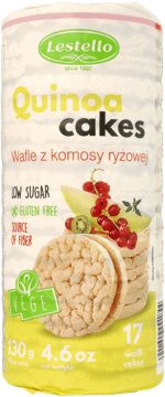 LESTELLO,wafle z komosy ryżowej ,przód