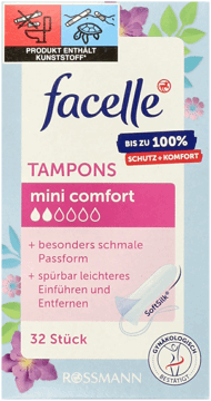 FACELLE,tampony higieniczne Comfort Mini,przód
