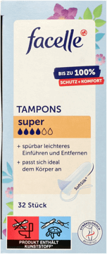 FACELLE,tampony higieniczne Super,przód