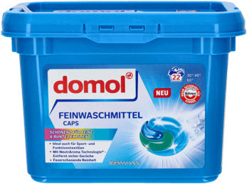 DOMOL,kapsułki do prania,przód