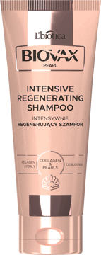 L'BIOTICA BIOVAX,szampon do włosów, regeneracja,przód