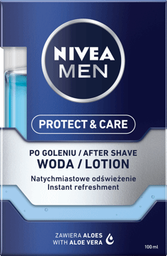 NIVEA MEN,woda po goleniu odświeżająca,przód