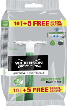 WILKINSON SWORD,jednorazowe maszynki do golenia dla mężczyzn,przód