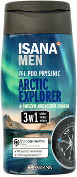 ISANA MEN,żel pod prysznic dla mężczyzn,przód
