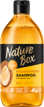 NATURE BOX,szampon do włosów, odżywczy,przód
