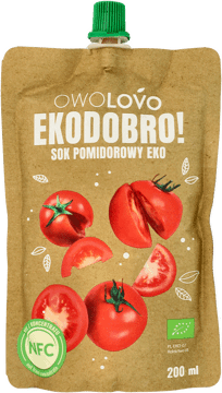 OWOLOVO,sos pomidorowy EKO,przód