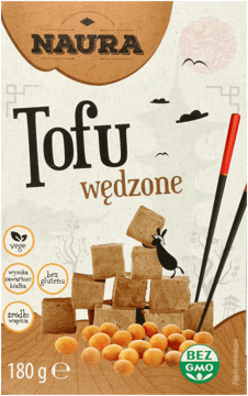 NAURA,tofu wędzone ,przód