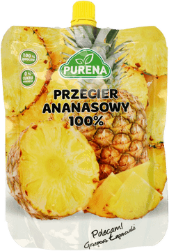 PURENA,przecier ananasowy 100%,przód