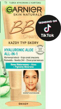 GARNIER,krem BB nawilżający, każdy typ cery, Śniady,przód