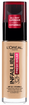 L'ORÉAL PARIS,podkład do twarzy kryjący, oddychający, nr 120  Vanille,przód
