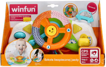 WINFUN,zabawka dla dzieci szkoła bezpiecznej jazdy,przód